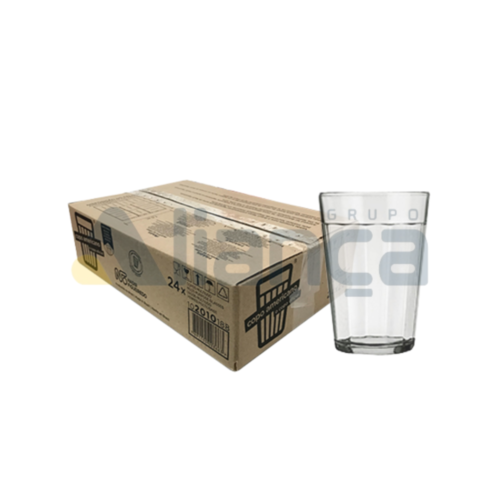 Detalhes do produto Copo de Vidro Americano 190 ml Nadir